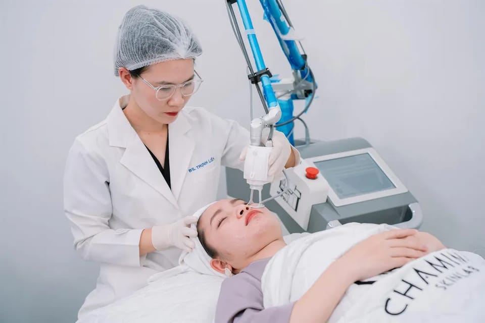 Laser trị nốt ruồi, mụn thịt