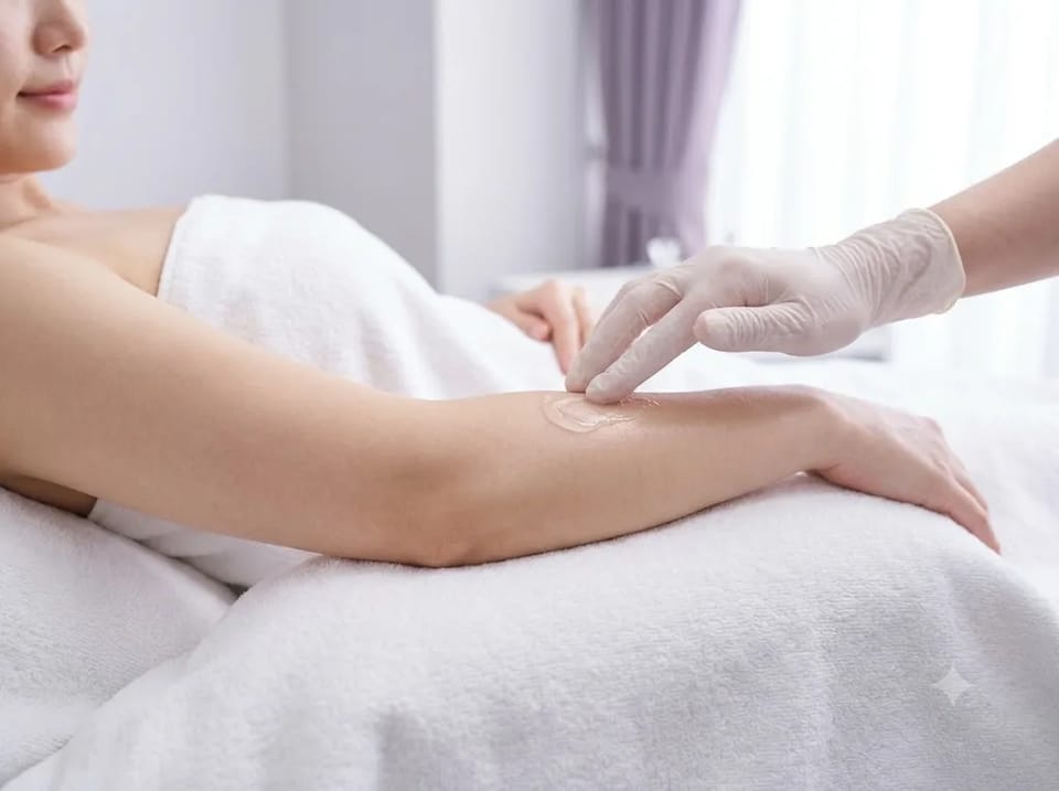 Laser hair removal, underarms and other small areas